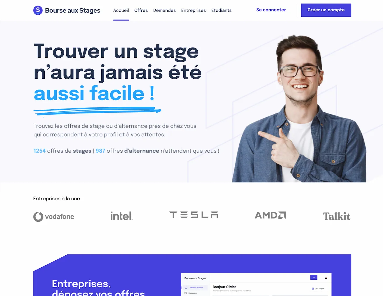 Bourse aux stages